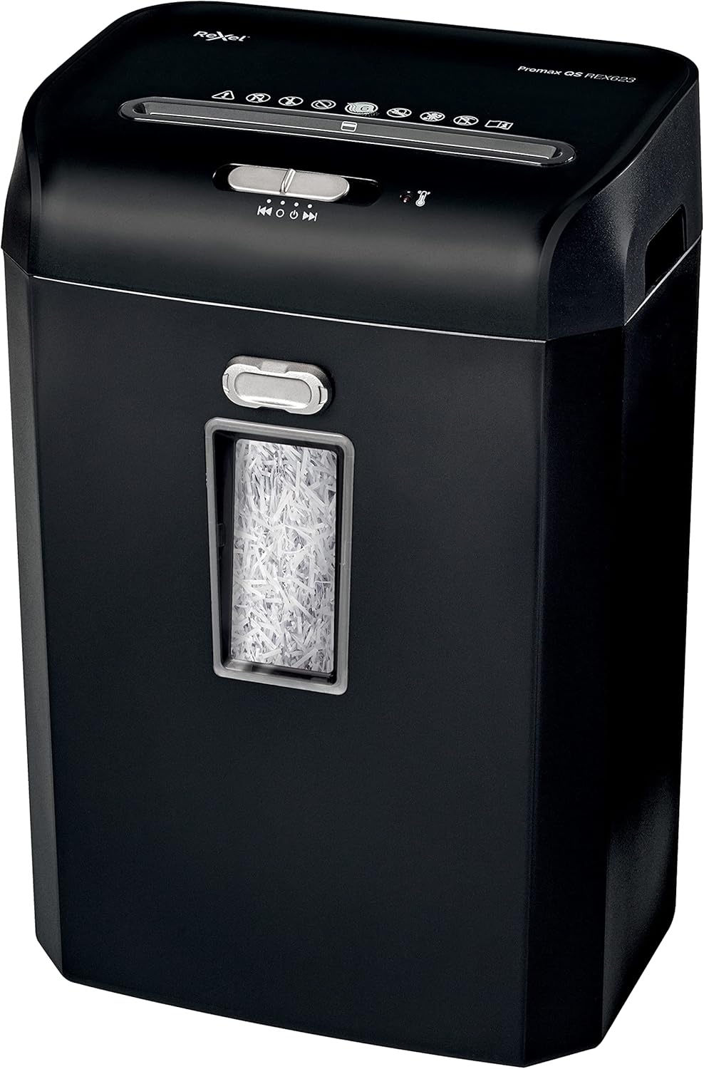RX:Shredder ProMax QS REX623 EU 6 Blatt P4 - Partikelschnitt 23 Liter, 6 Blatt P4 - Partikelschnitt