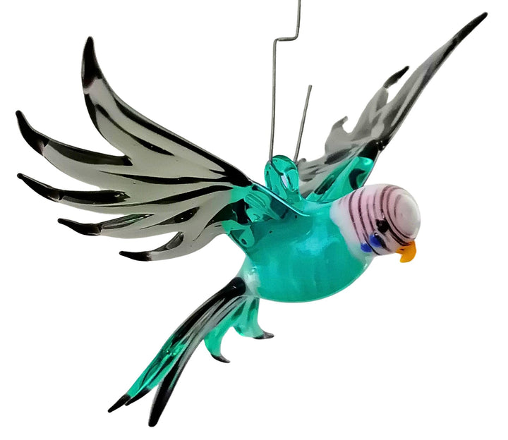 Hängevogel, Wellensittich (türkis)