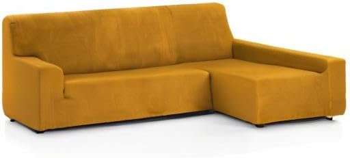 Martina Home - Bezug für Chaise Longue, Modell Túnez, Senfgelb, Eckteil rechts, Brazo derecho langer