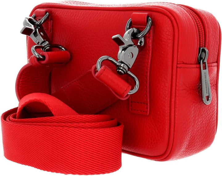 Mandarina Duck Damen Mellow Leather Umhängetasche Flame Scarlet, Flame Scarlet