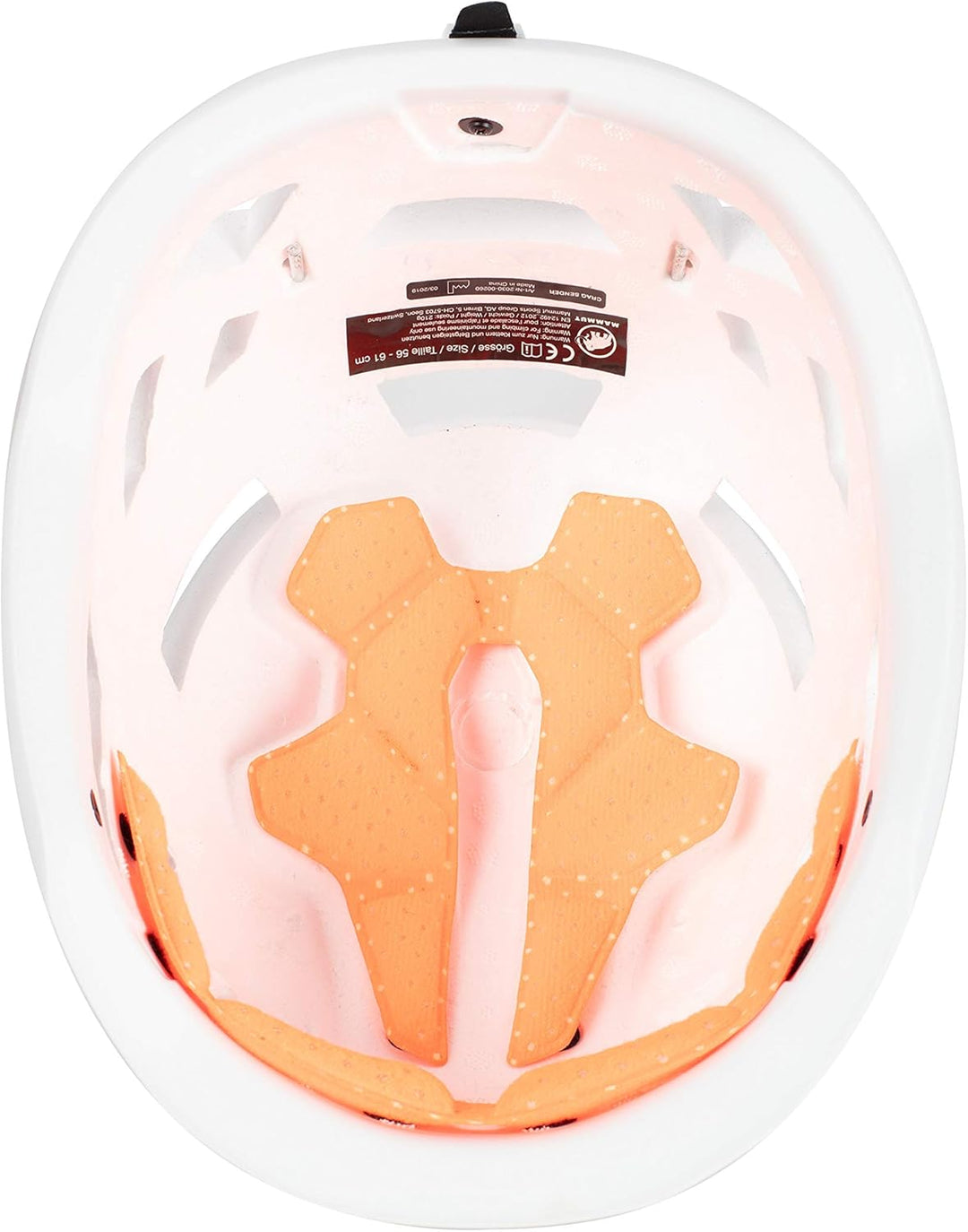 Mammut Crag Sender Helmet Kletterhelm Weiss 56-61cm, Weiss 56-61cm