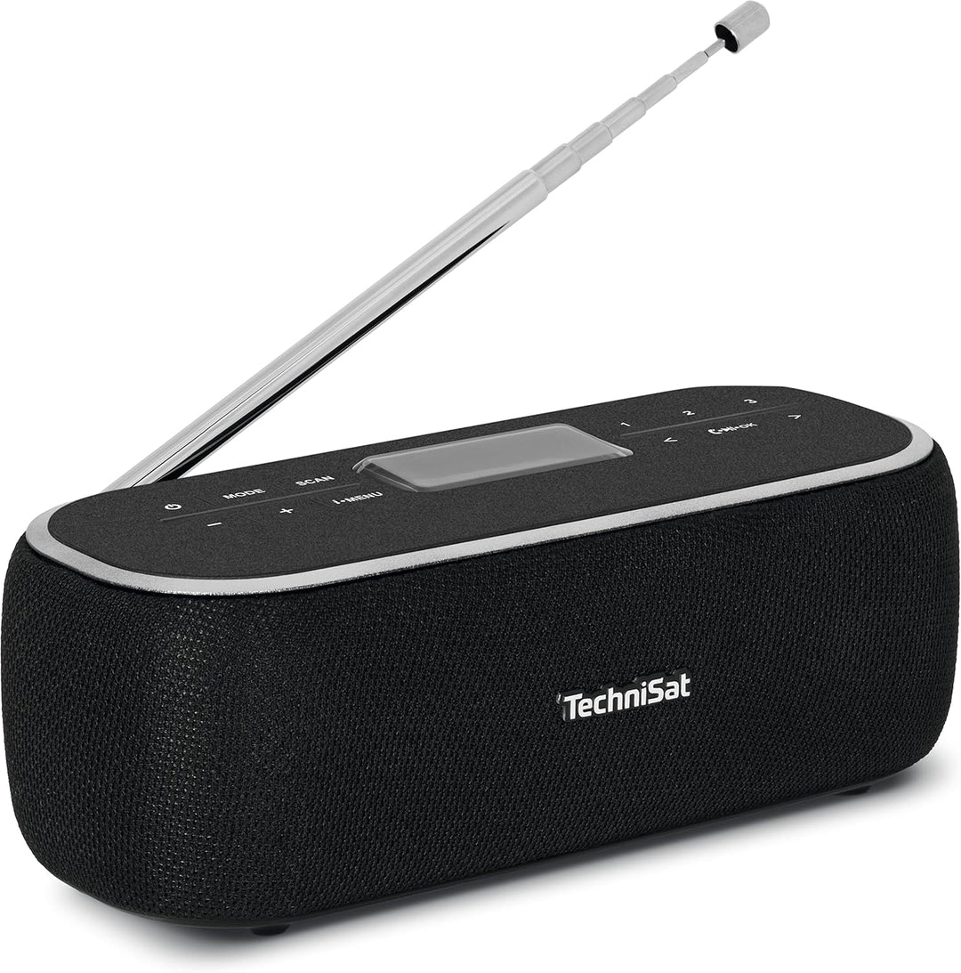 Bundle aus TechniSat DIGITRADIO BT 1 - tragbarer Bluetooth-Lautsprecher mit DAB+ Digitalradio, Akku,