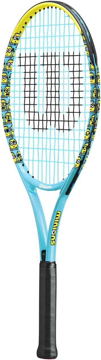 Wilson Tennisschläger Minions 2.0 Jr, Für Kinder, Aluminium 25, 25