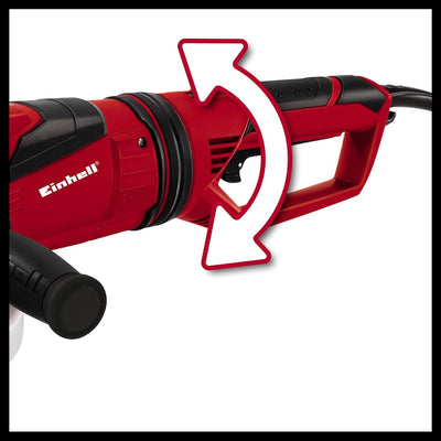 Einhell Winkelschleifer TE-AG 230 (2350 W, Scheiben-Ø 230 mm, Softstart, drehbarer Handgriff, Anti-V