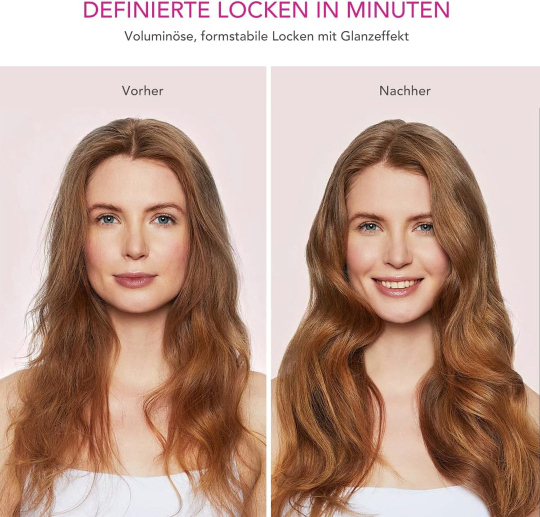 Grosse runde Volumenbürste-Aufsatz für Dyson Airwrap, Mit langen, feinen Borsten, um dem Haar Form u