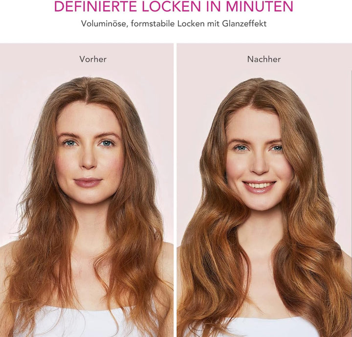 Grosse runde Volumenbürste-Aufsatz für Dyson Airwrap, Mit langen, feinen Borsten, um dem Haar Form u
