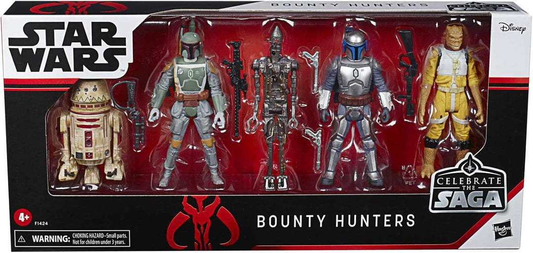 Star Wars Celebrate The Saga – Pack 5 Figuren Bounty Jäger 10 cm