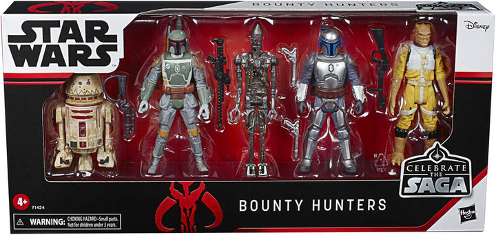 Star Wars Celebrate The Saga – Pack 5 Figuren Bounty Jäger 10 cm