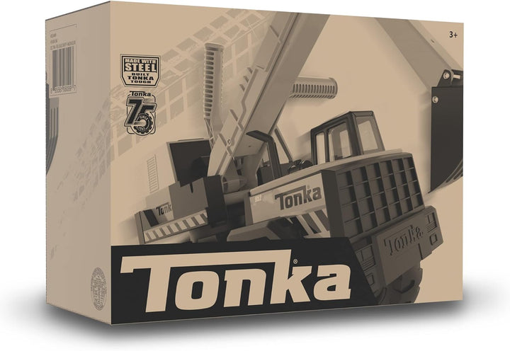 Robuster Riesen-Bagger, Tonka, Konstruktionsspielzeug für Kinder, Spielzeugfahrzeug für kreatives Sp