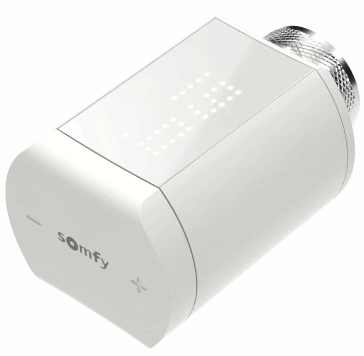 Somfy 1870508 - Heizkörper-Thermostat io | Zur automatischen Regelung der Temperatur von Warmwasserh