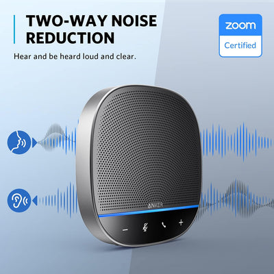 Anker PowerConf S500 Konferenz-Lautsprecher mit Zoom Zertifizierung, USB-C Bluetooth-Lautsprecher fü