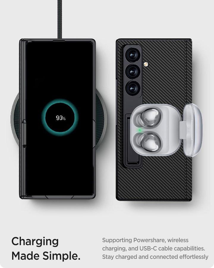 Miimall Privacy Case Kompatibel mit Samsung Galaxy Z Fold 7 Hülle Anti-SPY Displayschutz+Scharniersc