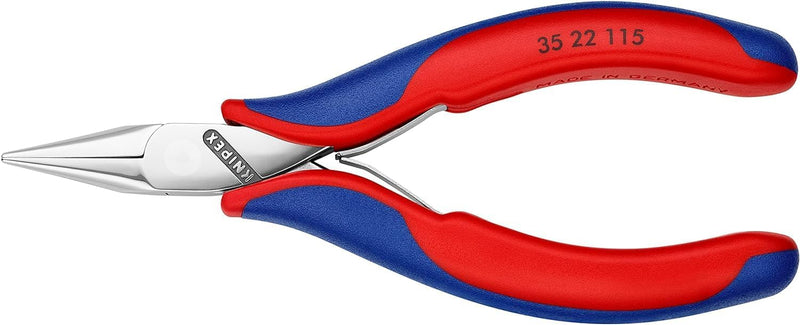 Knipex Elektronik-Greifzange mit Mehrkomponenten-Hüllen 115 mm 35 22 115, Greifzange