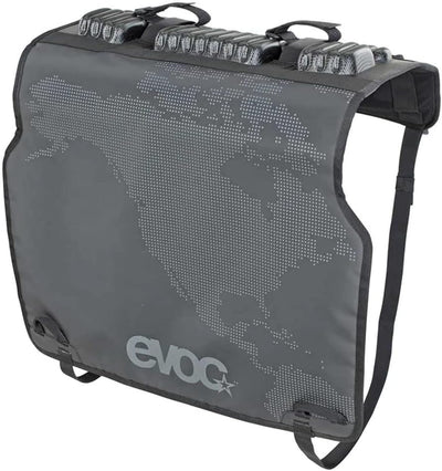 EVOC Tailgate PAD Duo für Fahrradtransport im Pickup (Fahrradtransport, sichere Fixierung von 2 Bike