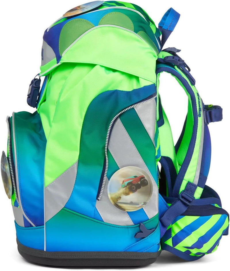 ergobag pack Set ergonomischer Schulrucksack Flexibel 6-teilig 1. Klasse Grundschule Einheitsgrösse