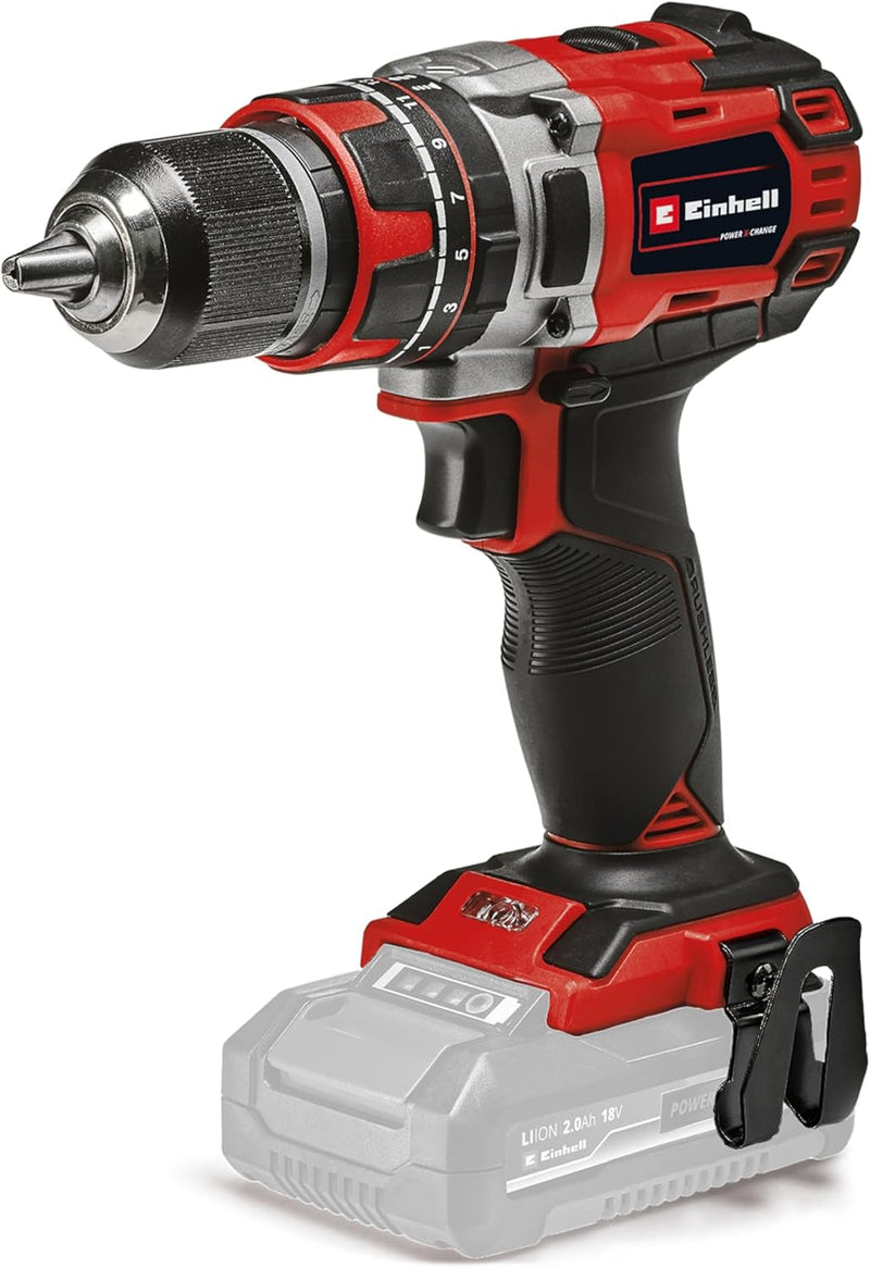 Einhell Akku-Schlagbohrschrauber TE-CD 18/50 Li-i BL Solo Power X-Change (Lithium-Ionen, inkludierte