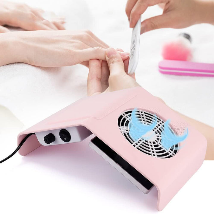 SQUADO Professioneller Tischstaubsauger für Maniküre Nail Art Rekonstruktion für Nagelfeilen