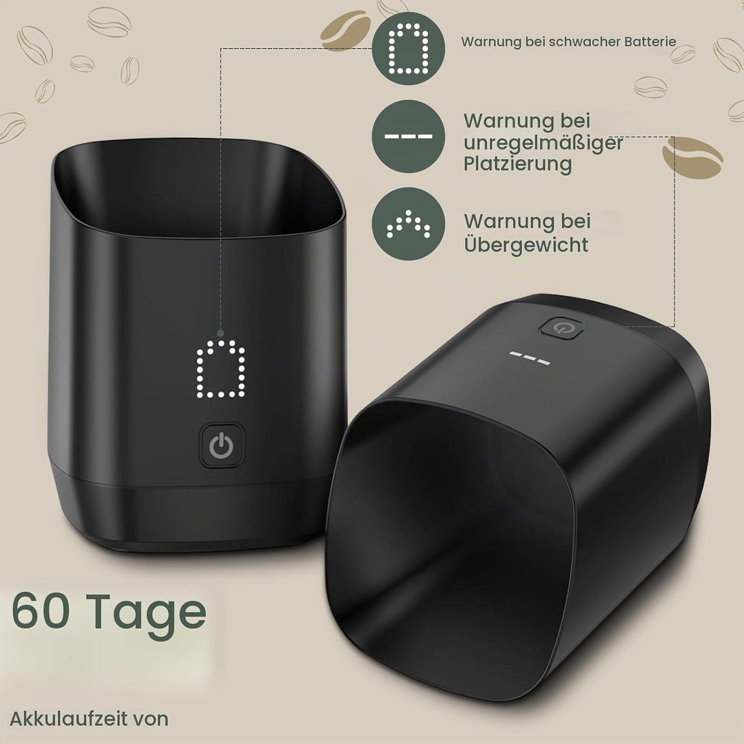 Digitale Kaffeewage mit LED-Display, Digitale Dosiermessbecher für Kaffeebohnen, Tee &amp; Gewürze, Espr