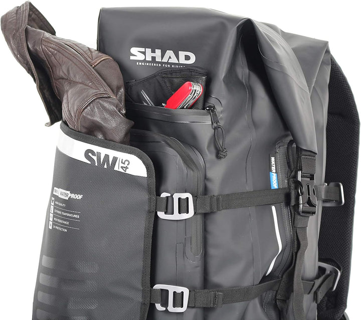 X0sw45 - wasserdichte rücksitztasche umwandelbar im rucksack sw45