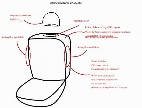Flying Banner Pu Leder Und Mesh Ermöglicht Universelle Auto Sitzbezüge Sets Sit Airbag Kompatibel (S