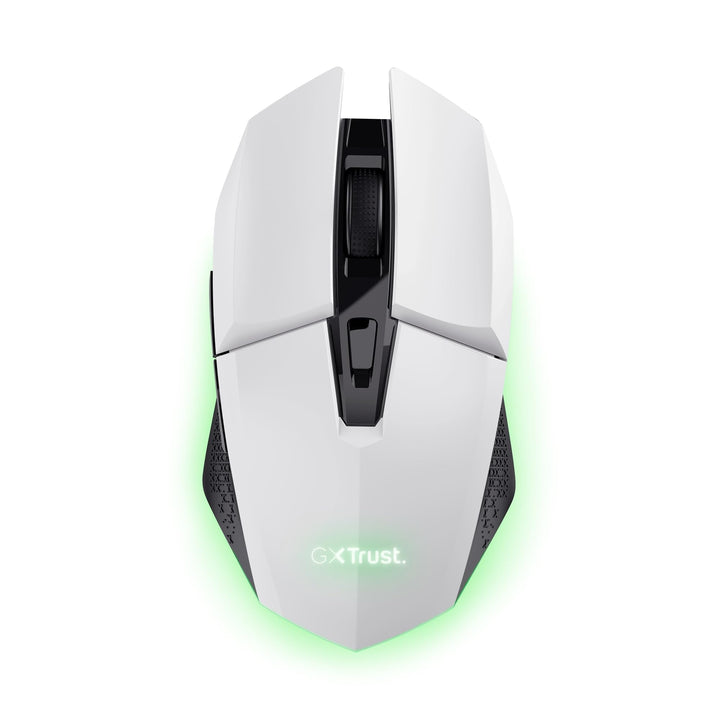 Trust Gaming GXT 110W Felox Wiederaufladbare Kabellose Gaming-Maus, 80 Stunden Akkulaufzeit, 800-480