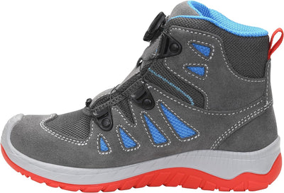 ELTEN Kinderschuhe Outdoor Maddox Kids BOA Grey-red Mid für Mädchen und Jungen 30 EU Grau, 30 EU Gra