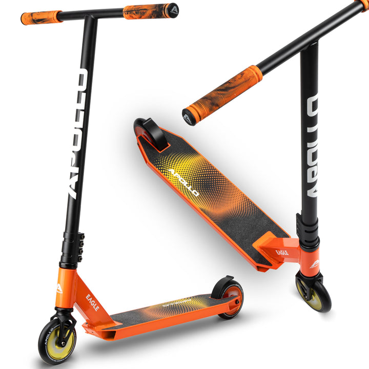 Apollo Stunt Scooter - Eagle, eloxierter Profi Stuntroller, Kinder Scooter mit ABEC 9 Kugellagern, 1
