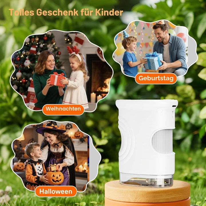 Handy Digital Mikroskop für Kinder, 1080P HD 2.0" Bildschirm Taschenmikroskop, Microscope LED Lights