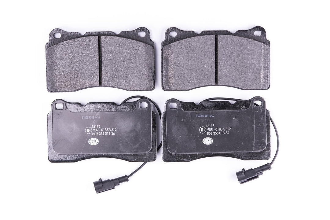 HELLA PAGID 8DB 355 018-361 Bremsbelagsatz - T5113 - Dicke/Stärke: 16mm - Bremssystem: Brembo - mit