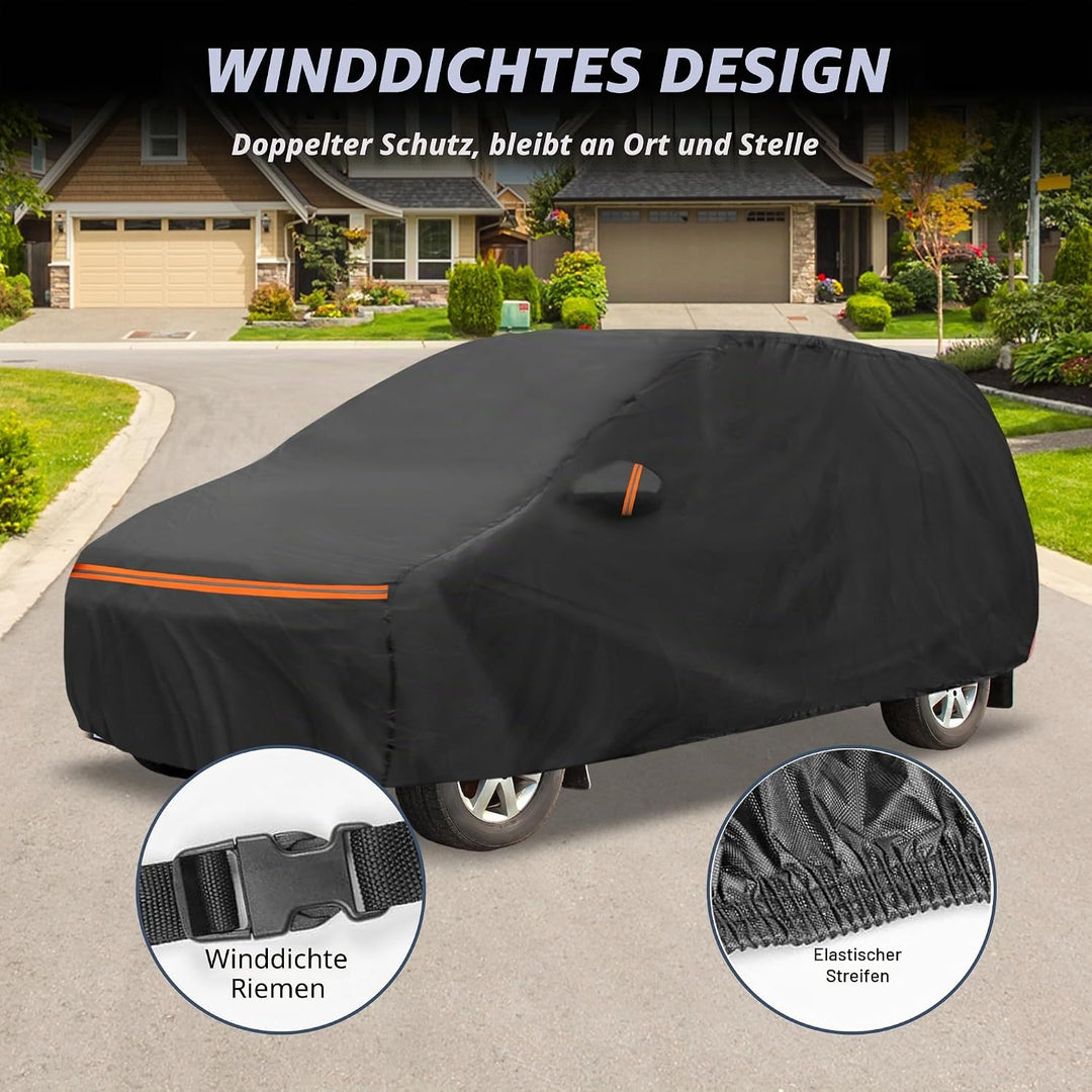 A ABSOPRO Autoabdeckung für Mercedes-Benz Vito 2003-2014 Spunlace-Baumwolle Outdoor für Wasserdicht
