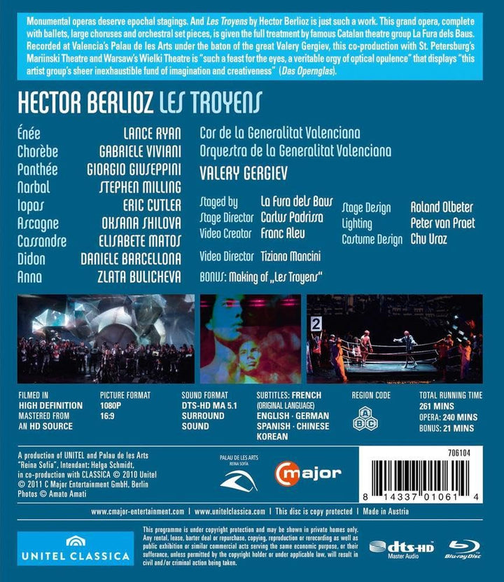 Berlioz: Les Troyens, Blu-ray