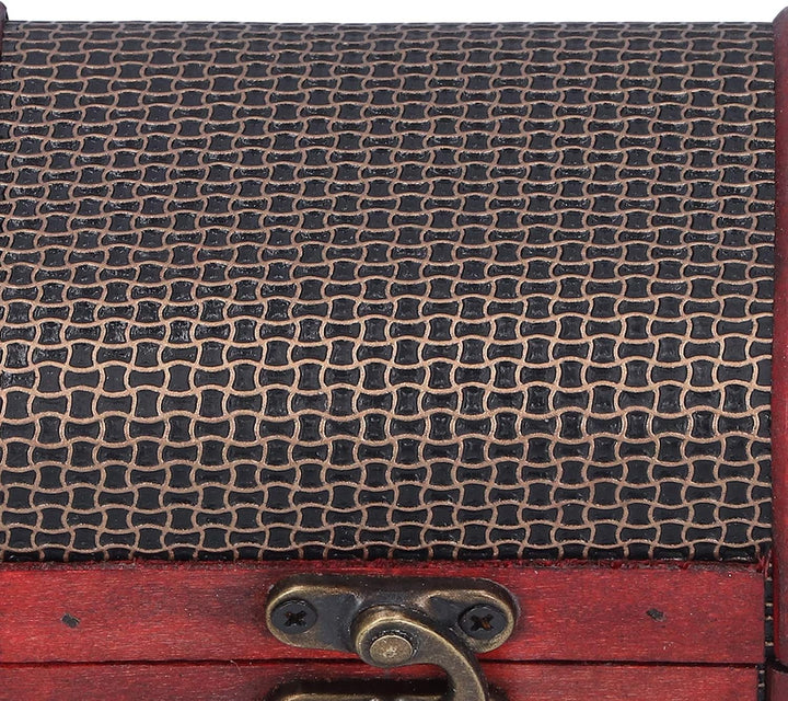 Kleine Holzkiste, 4 Stück, Vintage-Schmuckkästchen, Retro, handgefertigt, dekorative Schatzkisten, A