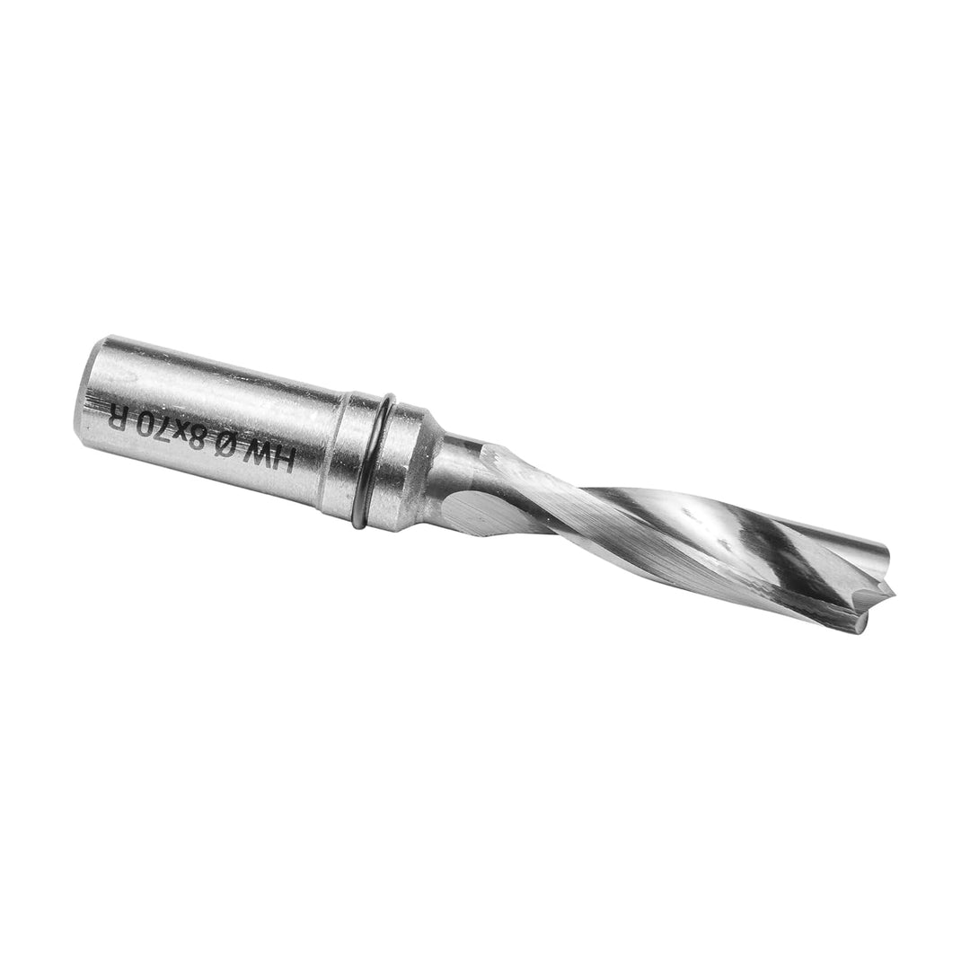 ENT 22745 Dübelbohrer VHW, Schaft (S) 10 mm, Durchmesser (D) 8 mm, NL 30 mm, SL 30 mm, L 70 mm, Rech