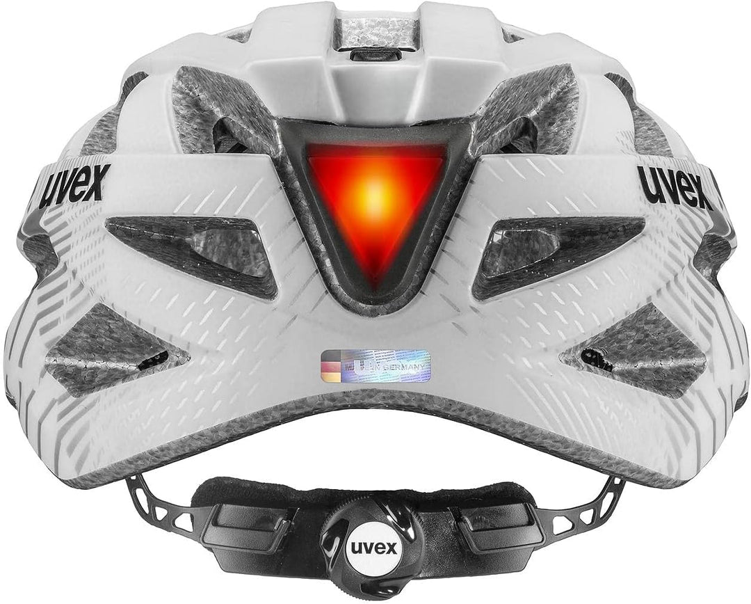 uvex City i-vo - Leichter City-Helm für Damen und Herren - individuelle Grössenanpassung - inkl. LED