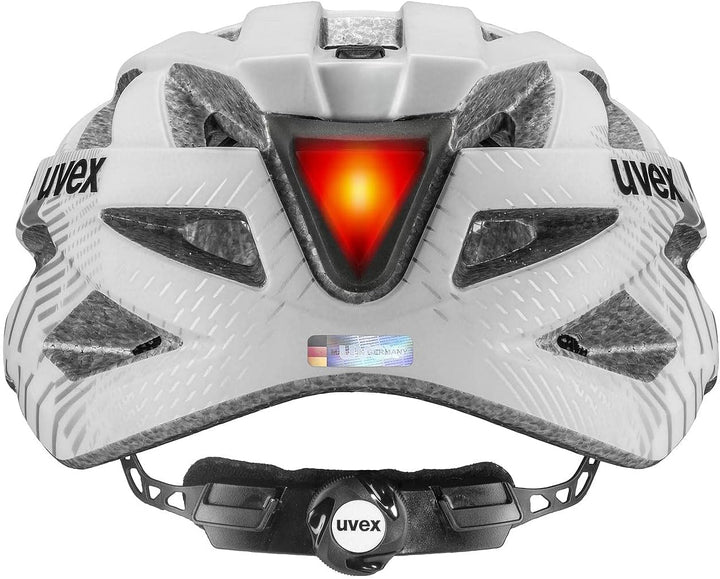 uvex City i-vo - Leichter City-Helm für Damen und Herren - individuelle Grössenanpassung - inkl. LED