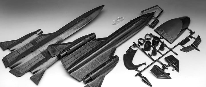 Revell Easy-Click Modellbausatz SR-71 Blackbird I Legendäres USAF-Spionageflugzeug 1:144 I Detailrei