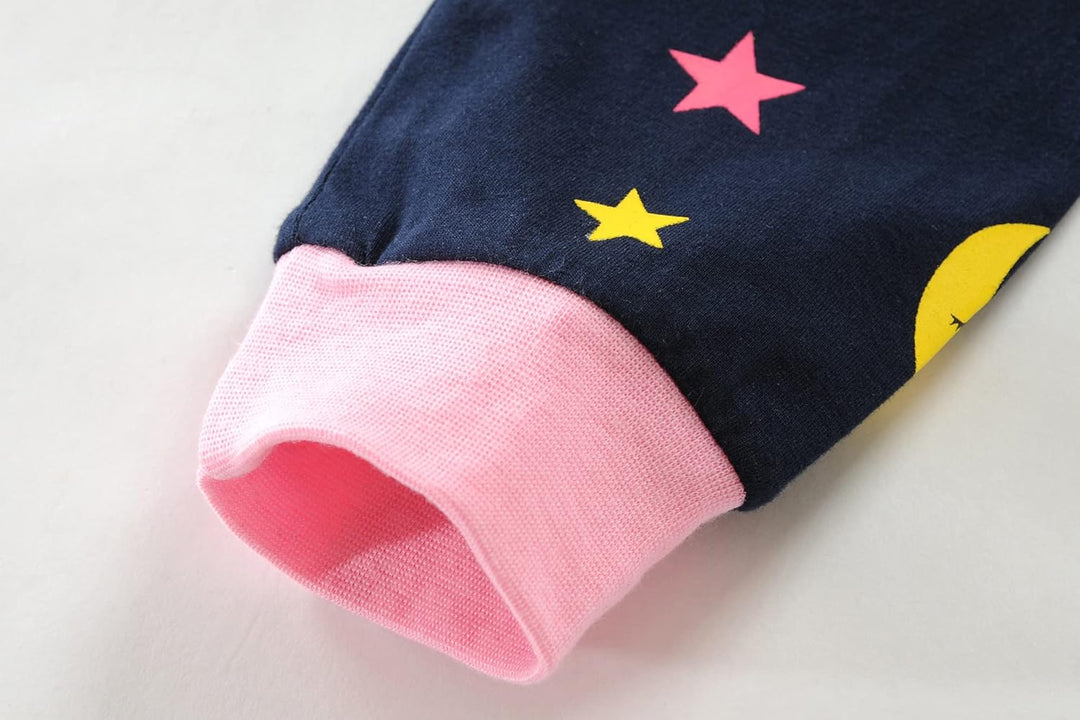 EULLA Kinder Mädchen Schlafanzüge Langarm Baumwolle Winter Pyjama Set Einhorn Prinzessin Dino Hase E
