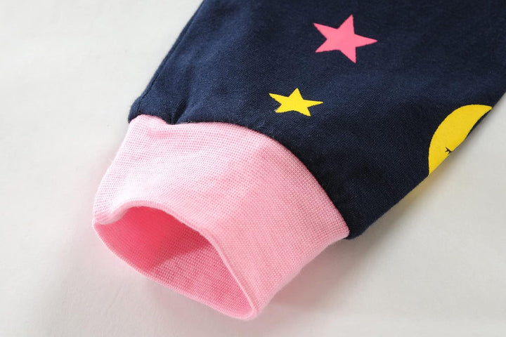 EULLA Kinder Mädchen Schlafanzüge Langarm Baumwolle Winter Pyjama Set Einhorn Prinzessin Dino Hase E