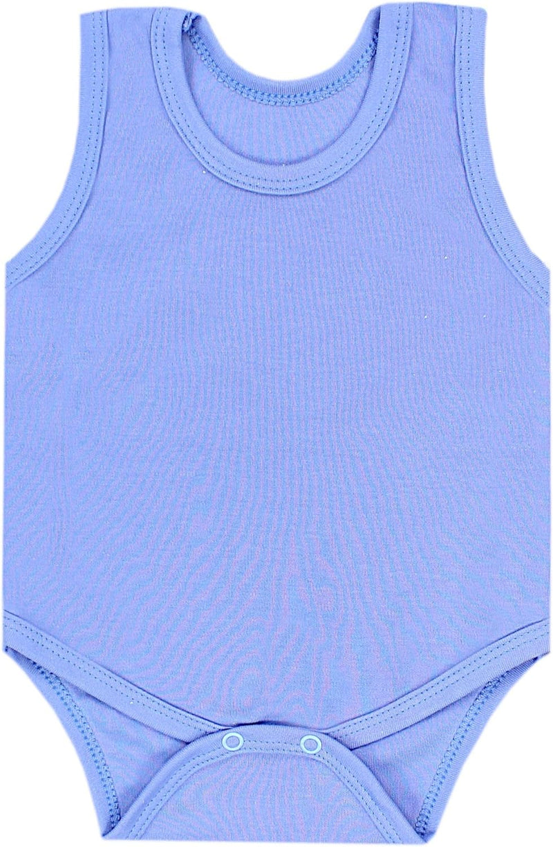 TupTam Baby Jungen Achselbody in Unifarben 5er Pack 80 Farbenmix 10, 80 Farbenmix 10