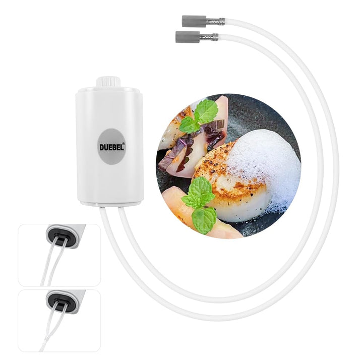 DUEBEL Schaum-Set für molekulare Gastronomie, Molekulare Gastronomie, Schaumgenerator-Kit, effizient