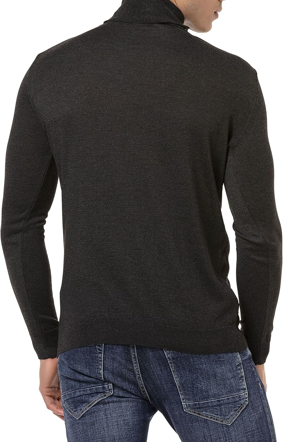 Redbridge Pullover Herren Rollkragenpullover S Dunkelgrau, S Dunkelgrau