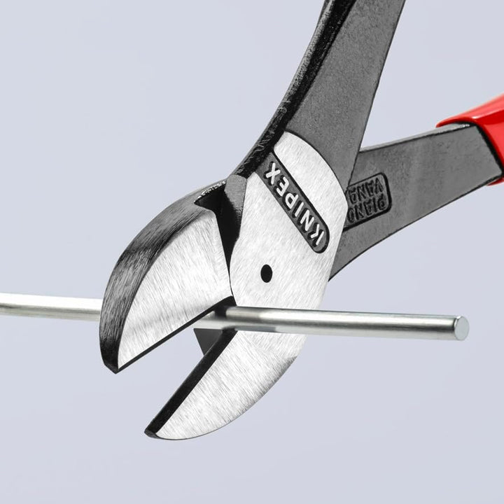 Knipex Kraft-Seitenschneider schwarz atramentiert, mit Kunststoff überzogen 250 mm (SB-Karte/Blister