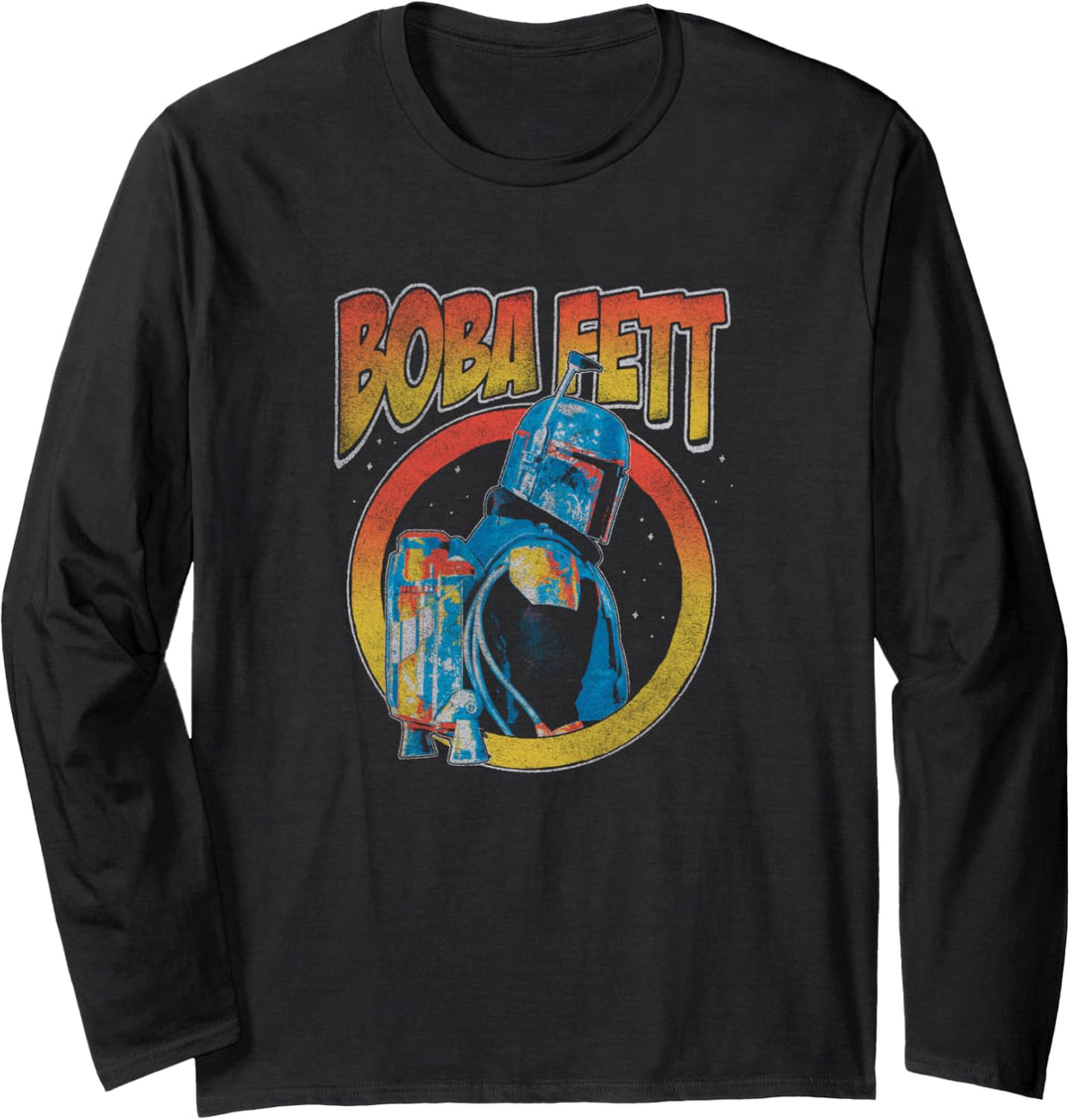 Star Wars The Mandalorian Dark Fett Langarmshirt