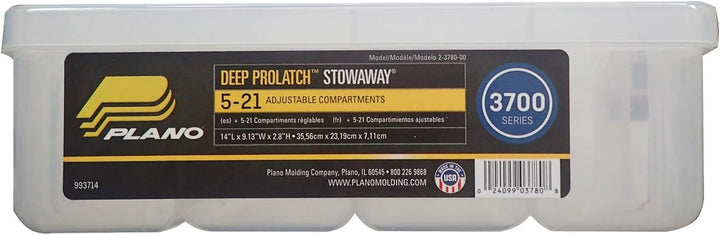 Plano 23780-00 Tiefe Stauraumbox mit verstellbaren Trennwänden 3700, 3700