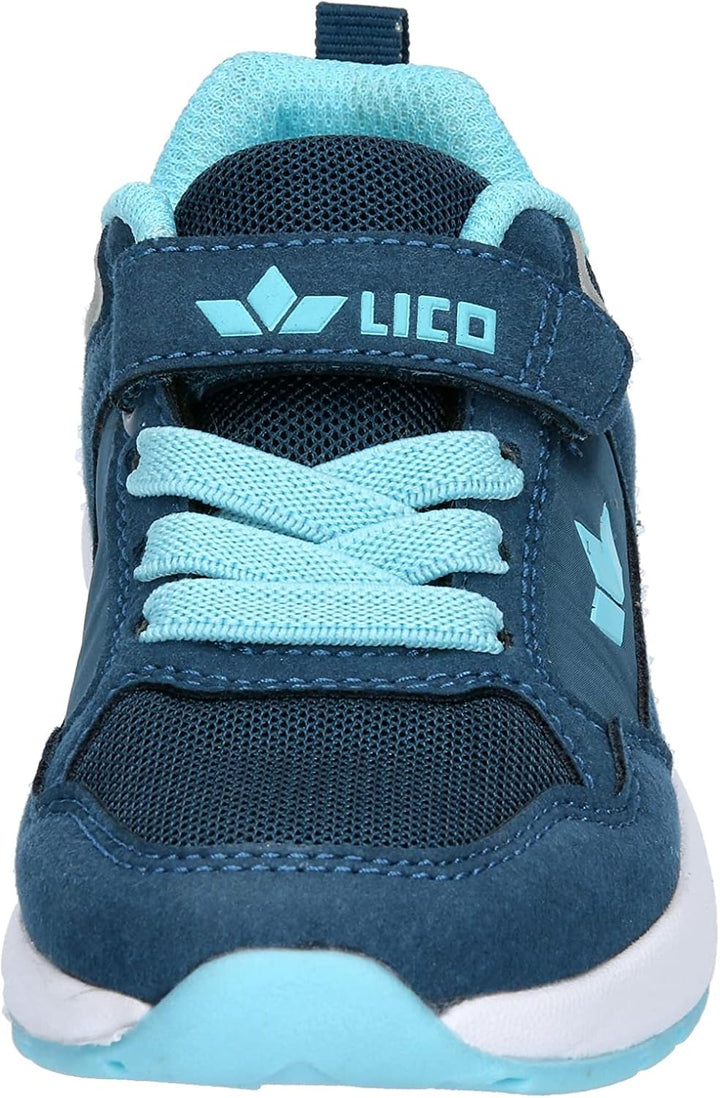 Lico Unisex Kinder Fin Vs Sneaker 29 EU Marine Türkis, 29 EU Marine T&amp;