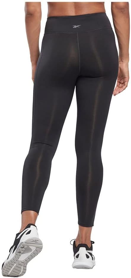 Reebok Damen Leggings Workout Ready Basic High Rise XL Night Black, XL Night Black