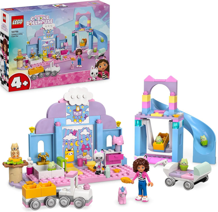Lego 4+ Gabbys Puppenhaus Gabbys Kätzchen Öhrchen, Set mit Tieren für Rollenspiele, Kinderspielzeug