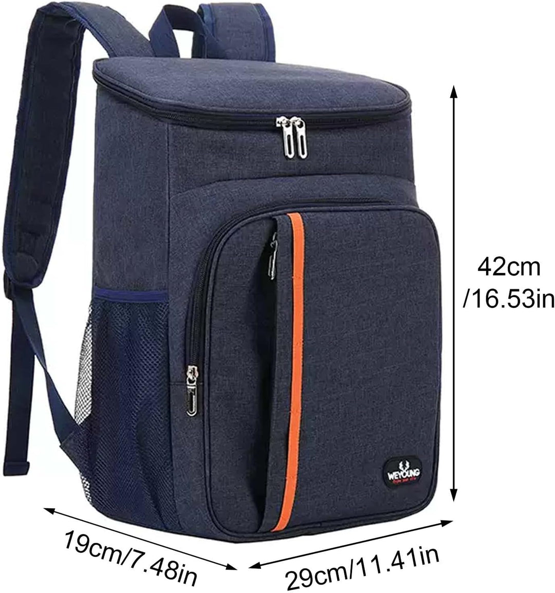 23L Picknickrucksäcke Gross Kühlrucksack Isoliert Kühltasche Outdoor Picknicktasche Thermo Rucksack