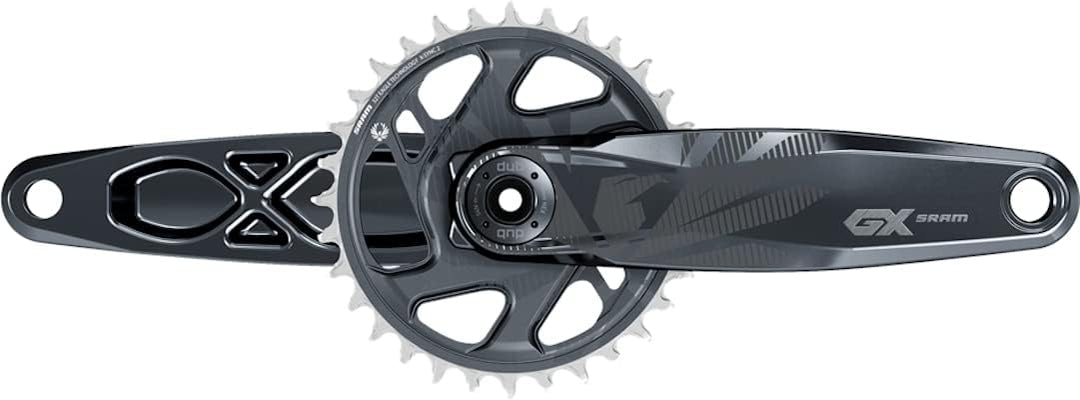 Sram Unisex – Erwachsene Krg Gx Eagle Dub Kurbelgarnitur, Schwarz, One Size