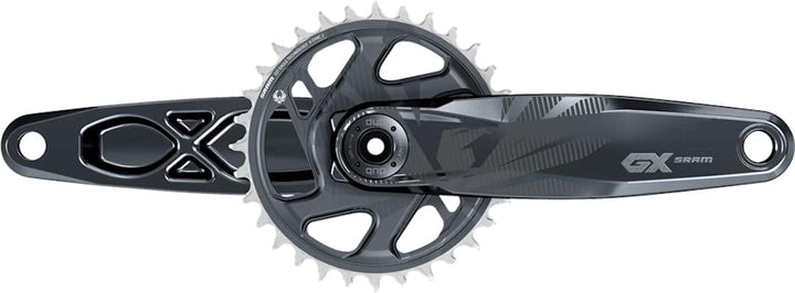 Sram Unisex – Erwachsene Krg Gx Eagle Dub Kurbelgarnitur, Schwarz, One Size